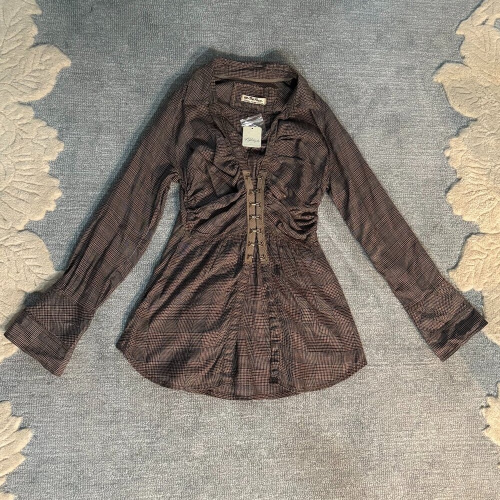 Free People Catalynn Remade Shirt (XS, NWT)